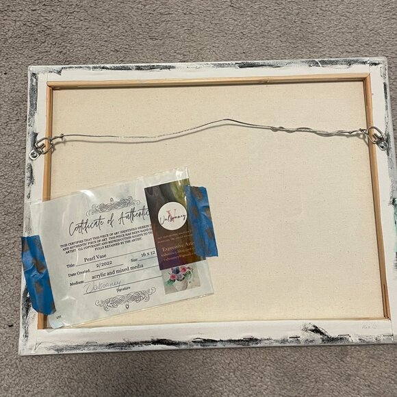 Original Painting Floral Wall Art Decor - Picture 2 of 3